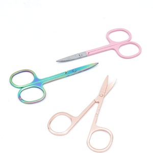 <span class=keywords><strong>Tijeras</strong></span> de uñas <span class=keywords><strong>para</strong></span> cutículas de manicura afiladas de arcoíris de alta calidad, <span class=keywords><strong>tijeras</strong></span> de maquillaje de acero inoxidable <span class=keywords><strong>para</strong></span> <span class=keywords><strong>cejas</strong></span> - Product Image 1