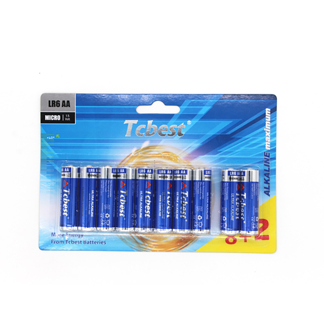 Tcbest Best Quality AA Alkaline Battery LR6 Dry Battery