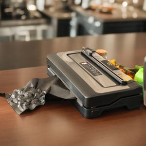 Machine de mise sous vide électrique, classe énergétique, corps en plastique, multifonctionnelle, pour sceller les articles secs et humides - Product Image 2