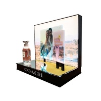 Nouvel arrivage de présentoirs pour cosmétiques en acrylique Présentoir organisateur de parfums en plexiglas au design moderne pour magasin de maquillage