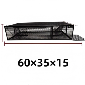 Trampa para serpientes vivas de doble puerta con jaula interior, de acero galvanizado, para captura humana de serpientes, para uso en interiores y exteriores, al por mayor. - Product Image 3