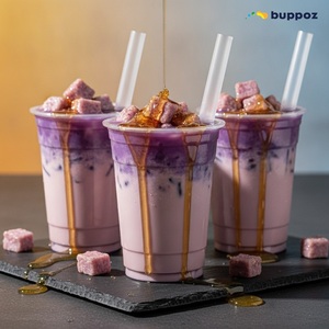 น้ำเชื่อมรสมันเทศ 5 กก. แบบขวด สำหรับร้านชานมไข่มุก รับผลิตแบบ OEM - Product Image 4