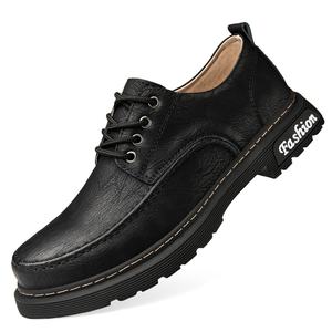 Zapatos Deportivos Casuales para Hombre, Estilo Británico, con Cordones, Suela Alta, Otoño-Invierno, Nuevos, de Caña Baja, para Exteriores - Product Image 6