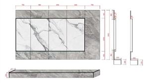 Rock haz escalera paso losas de encimera de cocina pared exterior - Product Image 3