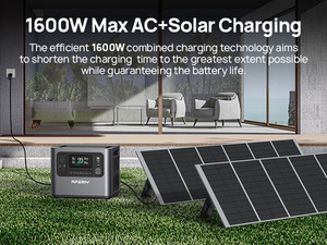 เครื่องกำเนิดไฟฟ้าพลังงานแสงอาทิตย์แบบพกพา 2400W พร้อมแอปพลิเคชัน คลื่นไซน์บริสุทธิ์ ราคาขายส่ง รุ่น AF-P210 ราคาพิเศษ แหล่งจ่ายไฟ - Product Image 4