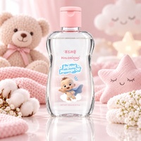 Minyak Pijat Bayi HALORINNA 185ml, Minyak Tubuh Bayi untuk Melembapkan & Menutrisi Kulit dengan Lembut, Perawatan Kulit Bayi Sehari-hari