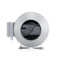 Kipas Peniup Udara Tenda Pertumbuhan Sentrifugal, Lingkaran Tekanan Tinggi 4 "6" 8 "10" 220V