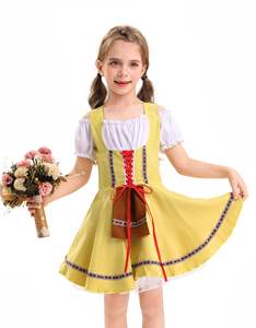 2025ชุดเดรสบาวาเรียสำหรับเด็กชุดโชว์เบียร์แนวพื้นเมืองเยอรมันสำหรับเทศกาลคริสต์มาส - Product Image 2