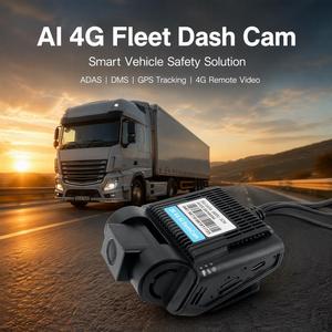 Cámara para Tablero de Instrumentos, Dashcam con Visión Nocturna Trasera de 180 Grados, Precio Económico, Compatible con Tarjeta <span class=keywords><strong>SIM</strong></span> 4G, con GPS y Tarjeta <span class=keywords><strong>SIM</strong></span> - Product Image 1