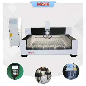 Mishi 1325 đá tự động Máy cắt CNC Router 2D 3D đá cẩm thạch Máy Khắc Máy khắc 3D CNC