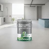 Matériau imperméabilisant pour la construction JS POLYMER CEMENT 20L Revêtement imperméabilisant pour murs, salles de bain, cuisines, projets souterrains