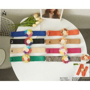 Cintura Elastica in PP a Forma di Girasole, Larghezza 5 Cm, per Matrimoni - Product Image 1