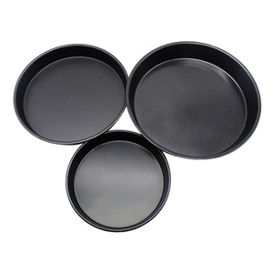Hermosa Bandeja Redonda Premium para Hornear Pizza, de Acero al Carbono, para Cocina, con Superficies Antiadherentes - Product Image 4