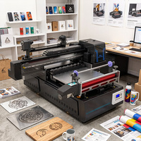 Impresora de Inyección de Tinta UV de Alta Definición 6090 con Cabezal de Impresión XP600, Material para Impresión de Huevos, Posicionamiento Automático