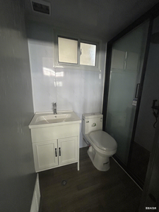 Porte de sécurité modulaire en acier de haute qualité unités de toilette portables Design moderne utilisation extérieure préfabriquée écologique Durable facile - Product Image 6