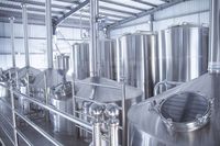 Équipement de Fermentation de Bière en Acier Inoxydable Shandong Hermann 2000L, Cuve sous Pression, 220V/380V, 2.2kW, Garantie 1 An