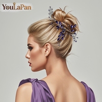YouLaPan – épingles à cheveux exquises en strass, associées à des perles de la même couleur, accessoires pour cheveux pour mariage, banquet, danse, fête, YXA228