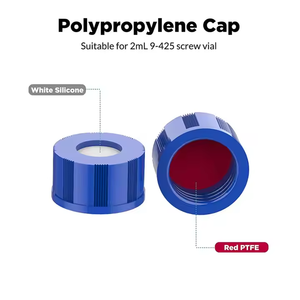 Laboratuvar analizi PP 1.5 ve <span class=keywords><strong>Septum</strong></span> ile vidalı kapak ml HPLC otomatik örnekleyici cam flakon - Product Image 4