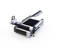 Mesin Pemotong Laser Fiber CNC 3000W 6000W untuk Plat Logam dan Pipa Industri, Harga Terjangkau, untuk Baja Karbon, Baja Tahan Karat, dan Aluminium