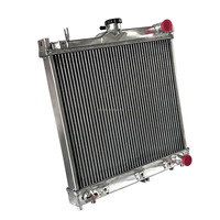 Radiateur de refroidissement tout aluminium pour Suzuki Jimny Hardtop (SN) 1998-2018, accessoires de modification automobile pour véhicule tout-terrain fermé