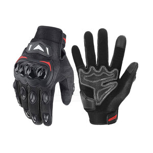 Guantes de moto de diseño de nueva llegada Guantes de moto genuinos reales Guantes de moto de cuero de vaca - Product Image 1