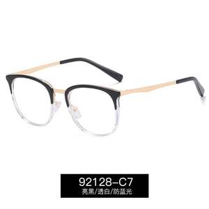 Gafas de Metal Unisex Vintage de Moda 2019, Monturas de Gafas, Gafas Ópticas Ovaladas para Mujer - Product Image 6