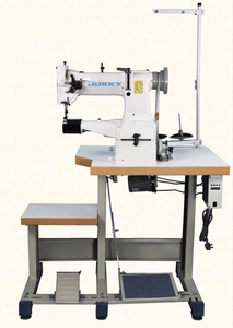 Máquina de coser de cilindro de alimentación compuesta de una aguja JUKKY, ideal para calzado, bolsos, cuero grueso <span class=keywords><strong>y</strong></span> fabricación de pelucas. - Product Image 2