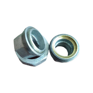 FM ul mạ kẽm dễ uốn sắt phụ kiện đường ống màu đen dễ uốn gang phụ kiện đường ống gi khuỷu tay TEE di chuyển Doanh ỐNg Lót Chéo - Product Image 1