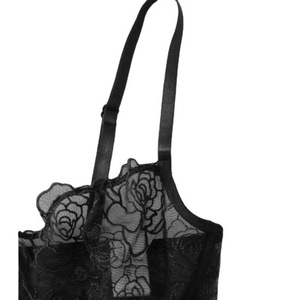 Biancheria intima Sexy di vendita calda occidentale Lingerie passione reggiseno trasparente e slip Set biancheria da donna Sexy perizoma a tre punti - Product Image 5