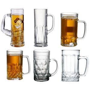 Vaso de Cerveza Comercial Hero Cup con Asa, Gran Capacidad, Vaso de Vino Grueso para Bebidas - Product Image 2
