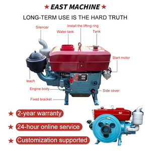 Motor Diésel Zs1110 de 20 HP, Monocilíndrico Horizontal, Refrigerado por Agua, Gran Éxito de Ventas en África - Product Image 6