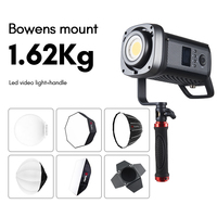 TOLIFO STUDIO PHOTOGRAPHY SK-200DRGB 2700-6500K RGB COB 235W Éclairage vidéo LED portable pour créateurs de contenu et tournages en extérieur