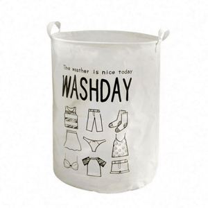 Bathroom Laundry Basket Storage Basket for Laundry Modern Style Laundry Bucket Modern Non-Woven Laundry Basket Wholesale - Product Image 1