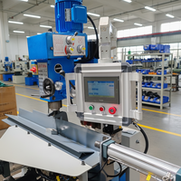 Machine de perçage et de fraisage CNC à trois axes avec PLC et moteur, traitement automatique des profilés en aluminium, 220-380V, puissance 3kW
