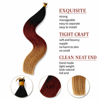 Extensions de cheveux synthétiques à tresser, 22 pouces, 150g, dégradé ombré, lisses comme des baguettes, en fibre haute température, vente directe usine