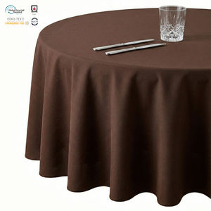 ผ้าปูโต๊ะอาหารแบบสั่งทำได้ ผลิตจากเส้นใยโพลีเอสเตอร์ทอแบบปั่น เป็นมิตรกับสิ่งแวดล้อม กันน้ำ ไม่ยับ เหมาะสำหรับใช้ในธุรกิจบริการ - Product Image 1