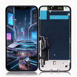 Remplacement pour écran LCD, numériseur et écran tactile, garantie 1 an pour 15/14/13/12/11 Pro Max/<span class=keywords><strong>X</strong></span>/Xs/Xr/Se/8/7/6 Plus - Product Image 1