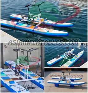 Drop <span class=keywords><strong>stitch</strong></span> sup paddle board tube de <span class=keywords><strong>bouée</strong></span> gonflable pour une personne, vélo à pédale d'eau - Product Image 4