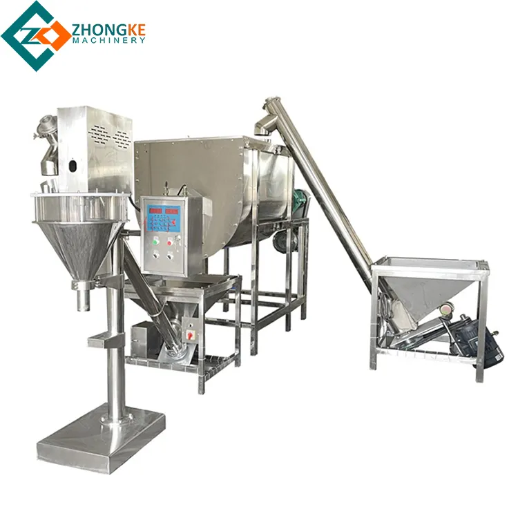 Competitive price stainless steel 1-25 KG/BAG Lotus root starch Ginger powder Minced garlic packing machine