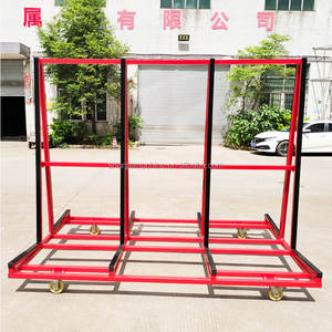 Soporte de vidrio para transporte de piedras, carrito de transporte de 2,5 metros, marco de puerta, carrito móvil - Product Image 5