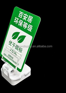 Retail Supermarket Shelf Colorful Sign Clips <b>Black</b> <b>Frame</b> Price Clip Holder Spring Clip No Revie - Product Image 3