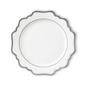 la cena de cerámica placas conjunto venta al por mayor de china de hueso placa del cargador <span class=keywords><strong>para</strong></span> el evento de boda alquiler - Product Image 4