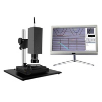 Ft-opto mikroskop elektron Digital portabel, pemindai Digital Mini Lcd Hd FM325MP