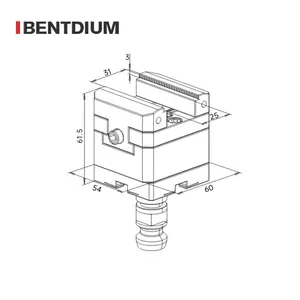 Hot Selling 3M 60X54 Self-centering Vise