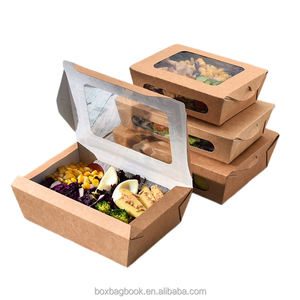 กล่องกระดาษเกรดอาหารแบบย่อยสลายได้โลโก้ได้ตามต้องการ - Product Image 1