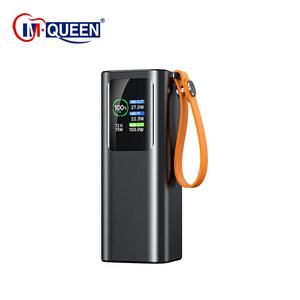 Batería Externa Portátil Personalizada PD de 100W y 20000mAh de Alta Capacidad con Carga Rápida, Cable Retráctil, Pantalla LED y Diseño Ultra Delgado para Laptop - Product Image 1