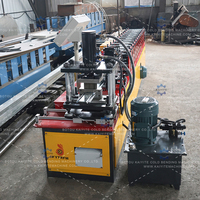 Machine de formage de rouleaux pour portes à enroulement perforées intégrée et automatique, haute efficacité, équipement de fabrication de lames perforées - Vente chaude