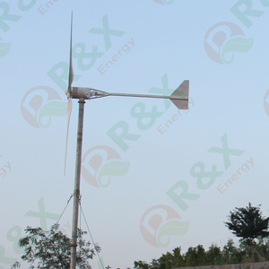 Generador Eólico Horizontal Magnético Trifásico China R&X RX-5KG 20KW 96V-380V con Aspas de Fibra de Vidrio Reforzadas y Rotor de 6.4m, Certificación CE RX-5KG - Product Image 4