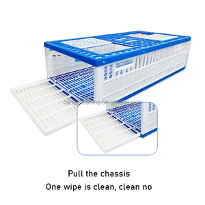 ตะกร้าพลาสติกสำหรับขนส่งนกพิราบ ZZ Wholesale ทนทาน พกพาสะดวก สำหรับนกพิราบแข่ง - Product Image 3
