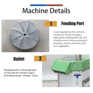 เครื่องหั่นมะพร้าวขนาด 300-500 กก./ชม. เครื่องหั่นมะพร้าวเชิงพาณิชย์ - Product Image 2